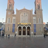 Photo taken at Mitropoleos Square by Jiří Š. on 2/18/2022