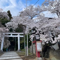 Photo taken at Aoba Shrine by Yoshi on 4/2/2023