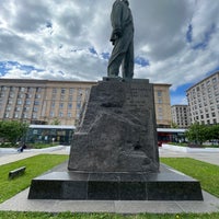 Photo taken at Памятник В. Маяковскому by Sulaiman A. on 5/30/2021