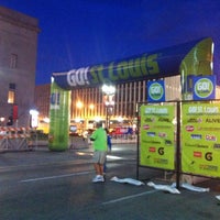 Photo taken at GO! St. Louis Half &amp; Full Marathon by Shayelle D. on 4/7/2013