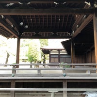 Photo taken at 靖国神社 能楽堂 by Markey 0. on 8/8/2022