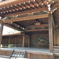 Photo taken at 靖国神社 能楽堂 by Markey 0. on 6/16/2023