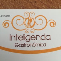 Photo taken at Inteligencia Gastronomica by Cristian P. on 5/18/2015