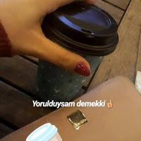 Photo taken at Caribou Coffee by Songül .. on 2/17/2019