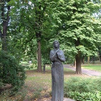 Photo taken at Пам&amp;#39;ятник Марії Заньковецькій by Андрей С. on 7/9/2017