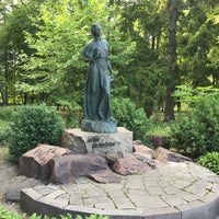 Photo taken at Пам’ятник Лесі Українці by Андрей С. on 7/9/2017