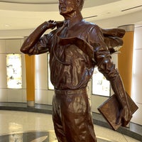Photo taken at George H.W. Bush Statue &amp;quot;Winds of Change&amp;quot; by Joel W. on 11/17/2021