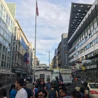 Photo taken at Checkpoint Charlie by Ergin E. on 6/21/2017