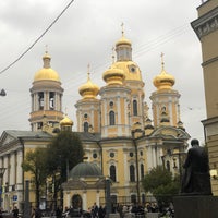 Photo taken at Памятник Достоевскому by Andrew S. on 10/8/2020