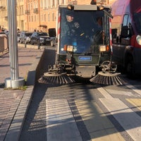 Photo taken at Мост Белинского by Andrew S. on 10/6/2021