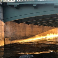 Photo taken at Voznesensky Bridge by Andrew S. on 5/12/2021