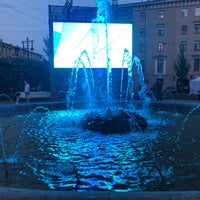 Photo taken at Фонтан на Манежной площади by Andrew S. on 5/22/2019