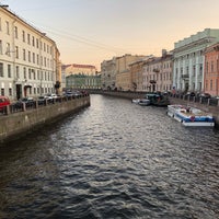 Photo taken at Большой Конюшенный мост by Andrew S. on 6/6/2019