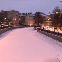 Photo taken at Петропавловский мост by Andrew S. on 1/19/2022