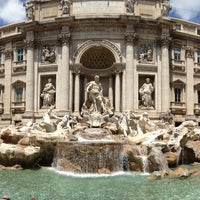 Photo taken at Trevi Fountain by Drew T. on 6/10/2013