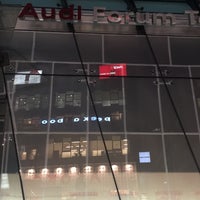 Photo taken at Audi Forum Tokyo by Jeremy G. on 4/7/2016