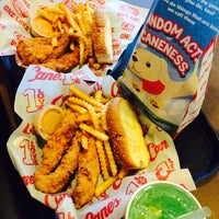 Photo taken at Raising Cane&amp;#39;s Chicken Fingers by Juan T. on 3/15/2016