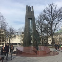 Photo taken at Vincas Kudirka monument by Roman U. on 4/5/2018