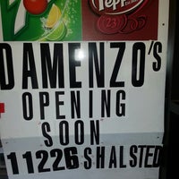 Photo taken at Damenzo&#39;s Pizza by Blucexy on 11/5/2013