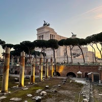 Photo taken at Foro di Traiano by Mohammed I. on 2/18/2024