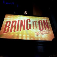 Photo taken at BRING IT ON @ St. James Theater by Jostelo G. on 12/23/2012