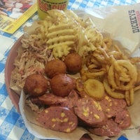 Photo taken at Dickey&amp;#39;s Barbecue Pit by Joshua W. on 5/23/2013