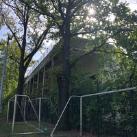 Photo taken at Sommerbad Olympiastadion by Kazuki S. on 9/20/2019