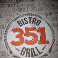 Photo taken at 351 Bistro Grill by Katherine V. on 4/19/2013