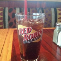 Photo taken at Red Robin Gourmet Burgers and Brews by Blair K. on 3/28/2013