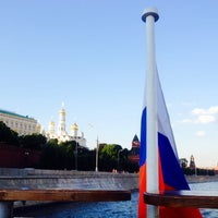 Photo taken at Теплоход «Франц Лефорт» by Оля А. on 5/22/2014