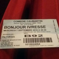 Photo taken at Comédie Caumartin by Céline M. on 9/7/2016
