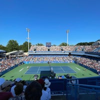 Photo taken at William H.G. Fitzgerald Tennis Stadium by Salman on 8/7/2022