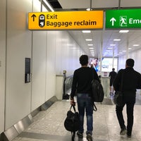Photo taken at Baggage Reclaim - T4 by Kristján H. on 9/15/2017