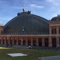 Photo taken at Madrid-Puerta de Atocha Railway Station by Sinan G. on 11/17/2017