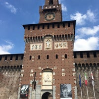 Photo taken at Sforza Castle by Serkan Y. on 6/15/2016