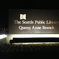 Photo taken at Seattle Public Library - Queen Anne by Jason B. on 2/12/2013