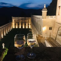 Photo taken at Castello del Catajo by Alice B. on 8/23/2019
