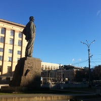 Photo taken at Памятник В. Маяковскому by Dmitry E. on 4/26/2013