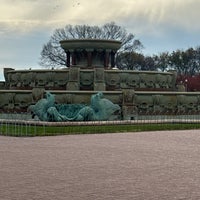 Photo taken at Clarence Buckingham Memorial Fountain by Erika A. on 11/20/2023