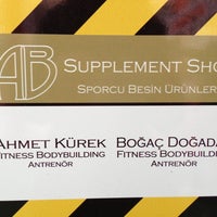 Photo taken at AB Supplement shop Ahmet&amp;amp;Bogac by Hena A. on 2/18/2013