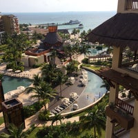 Снимок сделан в Villa del Palmar Cancun Beach Resort &amp;amp; Spa пользователем Emanuele O. 4/14/2016