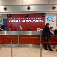Photo taken at Ural Airlines by Mikhail P. on 1/31/2013
