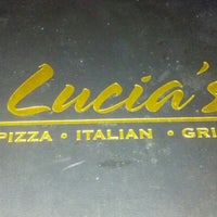 Photo taken at Lucia&#39;s Pizza Italian Grill by Jordan J. on 1/11/2013