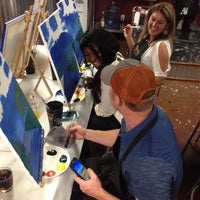 Photo taken at Painting With A Twist - Westheimer by Seth T. on 9/14/2014
