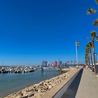 Photo taken at Playa Santa María del Mar by Mohanad H. on 7/28/2022