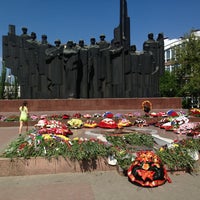 Photo taken at Площадь Победы by Alexey B. on 5/9/2013