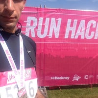 Photo taken at Vitality Run Hackney Half Marathon 2014 by Costa E. on 6/22/2014