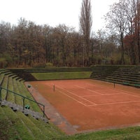 Photo taken at Tennisclub Schwarz-Weiß Tiergarten by Tim B. on 11/30/2013