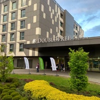 Photo taken at DoubleTree by Hilton Krakow Hotel &amp;amp; Convention Center by Sigol on 5/12/2019