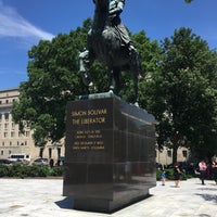 Photo taken at Simon Bolivar Statue by Øystein B. on 6/1/2018